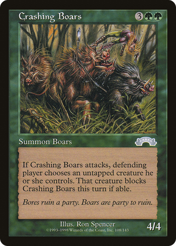 Crashing Boars [Exodus]