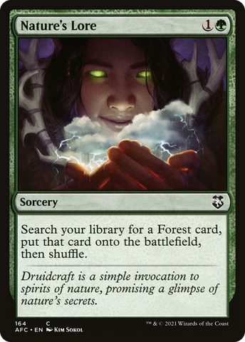 Nature's Lore [Dungeons & Dragons: Adventures in the Forgotten Realms Commander]