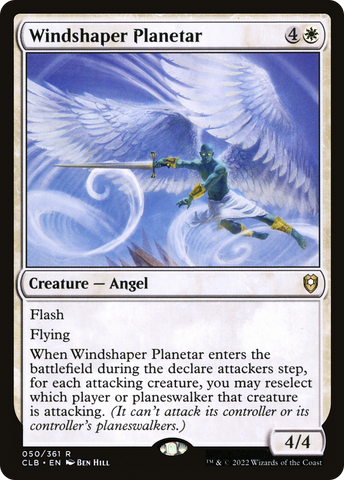 Windshaper Planetar [Commander Legends: Battle for Baldur's Gate]