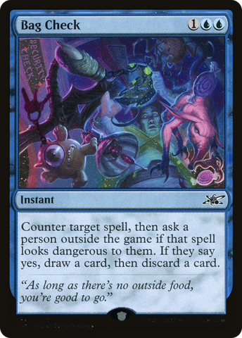 Bag Check (Galaxy Foil) [Unfinity]