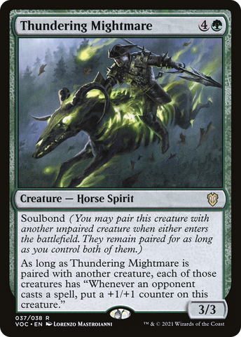 Thundering Mightmare [Innistrad: Crimson Vow Commander]