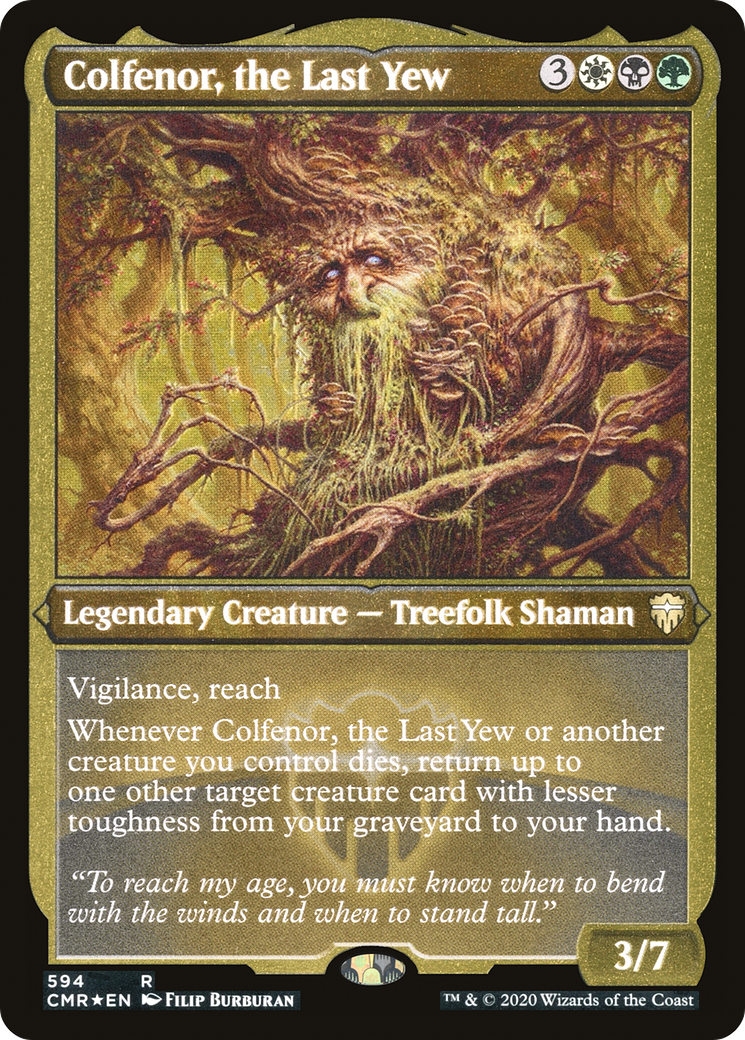 Colfenor, the Last Yew [Commander Legends Etched]