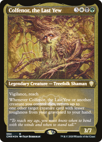 Colfenor, the Last Yew [Commander Legends Etched]