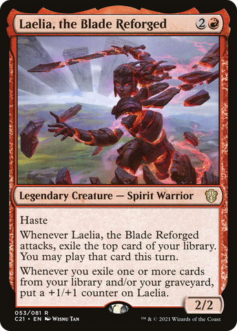 Laelia, the Blade Reforged [Commander 2021]