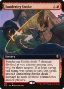Sundering Stroke (Extended Art) [Throne of Eldraine]