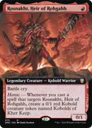 Rosnakht, Heir of Rohgahh (Extended Art) [Dominaria United Commander]