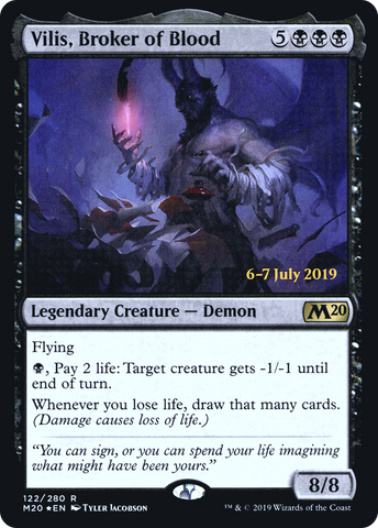 Vilis, Broker of Blood  [Core Set 2020 Prerelease Promos]
