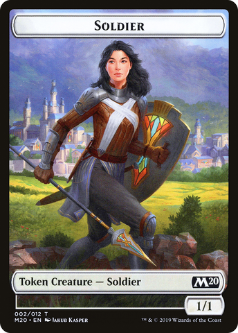 Soldier Token [Core Set 2020 Tokens]