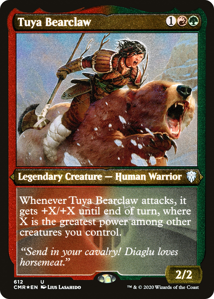 Tuya Bearclaw [Commander Legends Etched]
