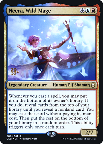 Neera, Wild Mage [Commander Legends: Battle for Baldur's Gate Prerelease Promos]