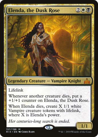 Elenda, the Dusk Rose [Rivals of Ixalan]