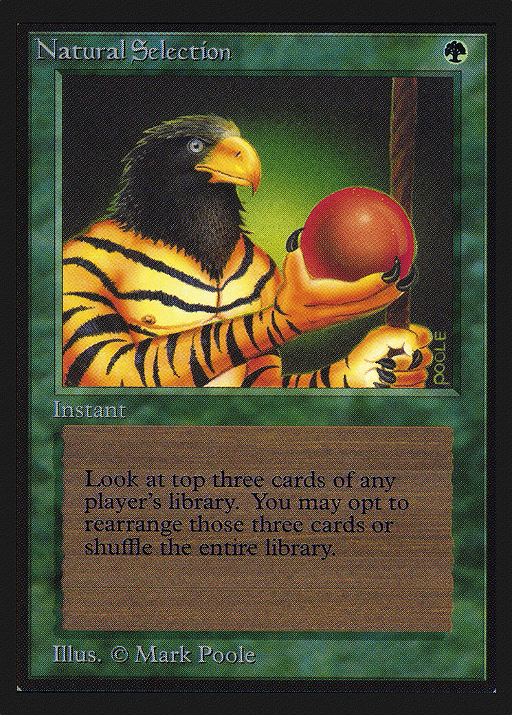 Natural Selection (IE) [Intl. Collectors’ Edition]