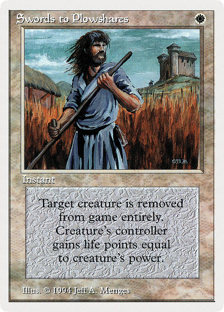 Swords to Plowshares [Summer Magic / Edgar]