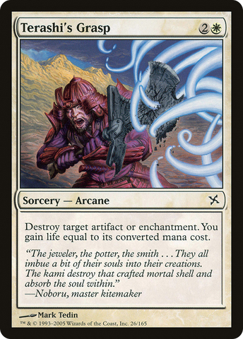 Terashi's Grasp [Betrayers of Kamigawa]