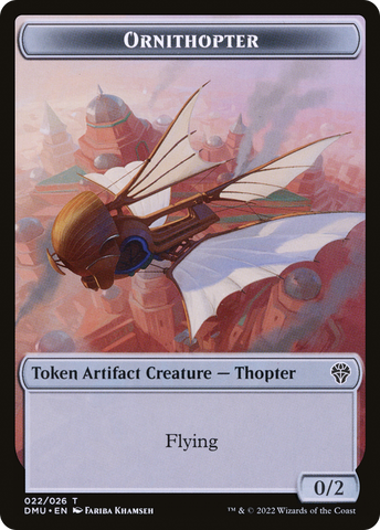 Ornithopter Token [Dominaria United Tokens]