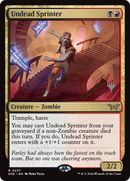 Undead Sprinter (Promo Pack) [Duskmourn: House of Horror Promos]