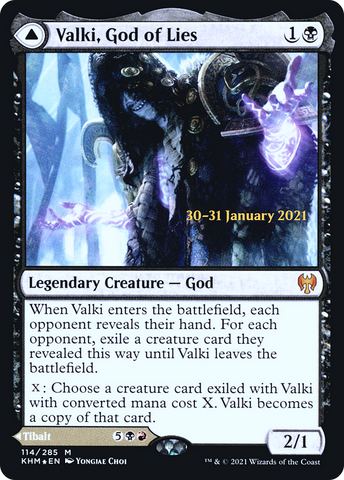 Valki, God of Lies // Tibalt, Cosmic Impostor  [Kaldheim Prerelease Promos]