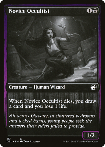 Novice Occultist [Innistrad: Double Feature]