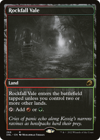 Rockfall Vale [Innistrad: Double Feature]