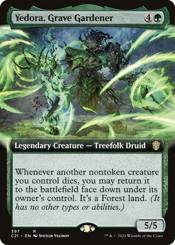 Yedora, Grave Gardener (Extended) [Commander 2021]