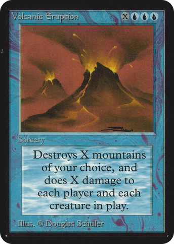 Volcanic Eruption [Limited Edition Alpha]