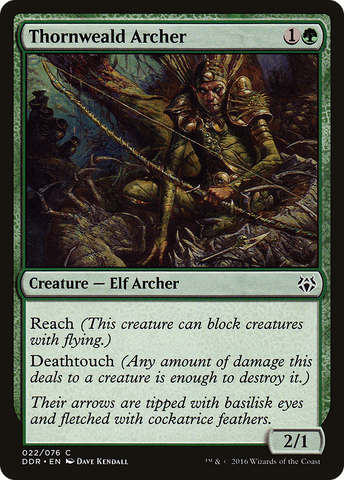 Thornweald Archer [Duel Decks: Nissa vs. Ob Nixilis]