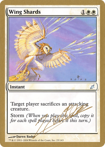 Wing Shards (Julien Nuijten) [World Championship Decks 2004]