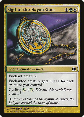 Sigil of the Nayan Gods [Alara Reborn]