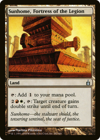 Sunhome, Fortress of the Legion [Ravnica: City of Guilds]