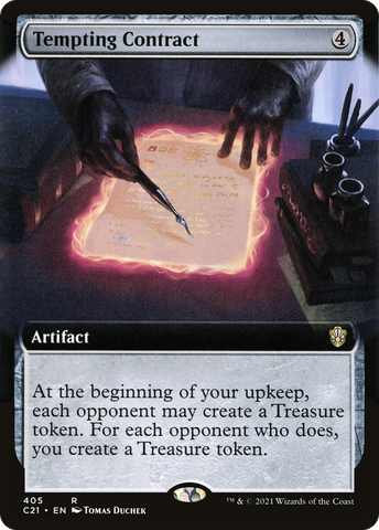 Tempting Contract (Extended) [Commander 2021]