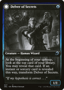 Delver of Secrets // Insectile Aberration [Innistrad: Double Feature]