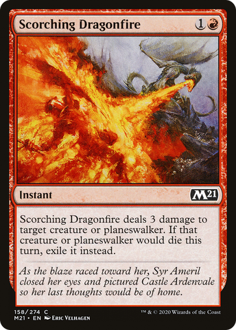 Scorching Dragonfire [Core Set 2021]