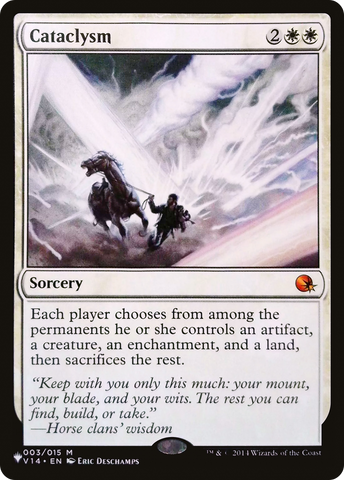 Cataclysm [The List]