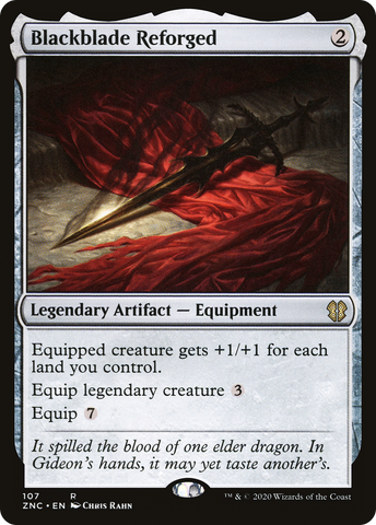 Blackblade Reforged [Zendikar Rising Commander]
