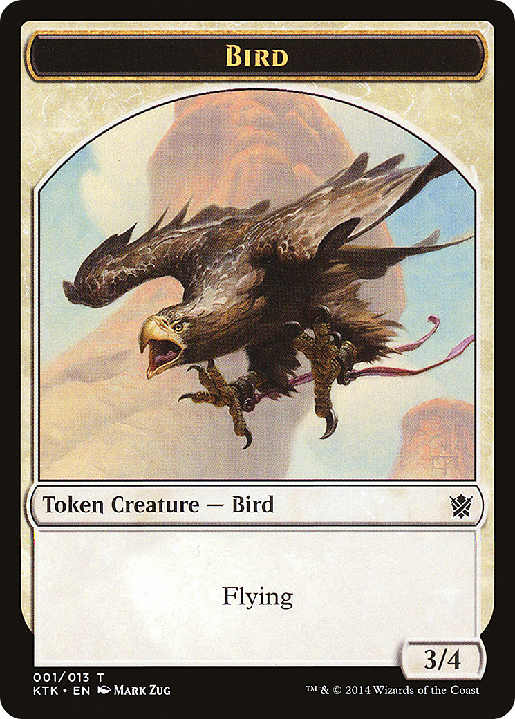 Bird [Khans of Tarkir Tokens]