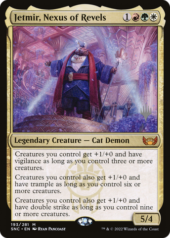 Jetmir, Nexus of Revels (Promo Pack) [Streets of New Capenna Promos]