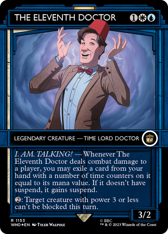 The Eleventh Doctor (Showcase) (Surge Foil) [Doctor Who]