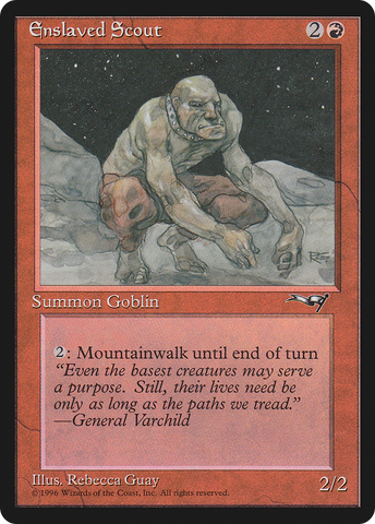 Enslaved Scout (Horse Art) [Alliances]