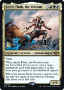 Annie Flash, the Veteran [Outlaws of Thunder Junction Prerelease Promos]