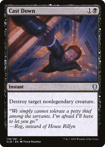 Cast Down [Commander Legends: Battle for Baldur's Gate]