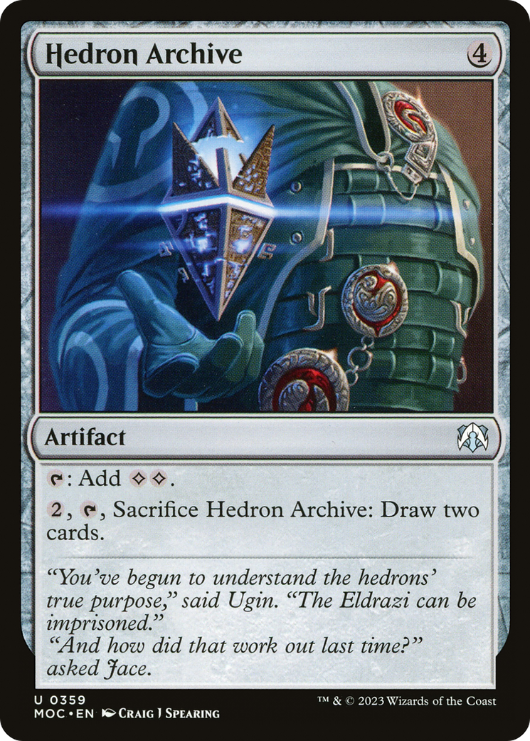Hedron Archive [March of the Machine Commander]