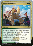 Better Than One [Unstable]