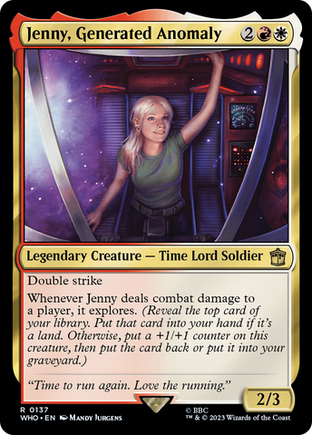 Jenny, Generated Anomaly [Doctor Who]