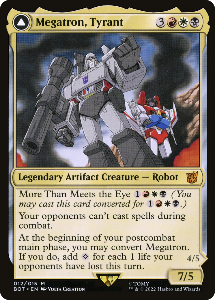 Megatron, Tyrant // Megatron, Destructive Force [Universes Beyond: Transformers]