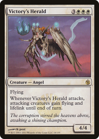 Victory's Herald [Mirrodin Besieged]