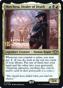 Marchesa, Dealer of Death [Outlaws of Thunder Junction Prerelease Promos]