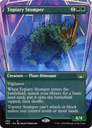 Topiary Stomper (Borderless Alternate Art) [Streets of New Capenna]