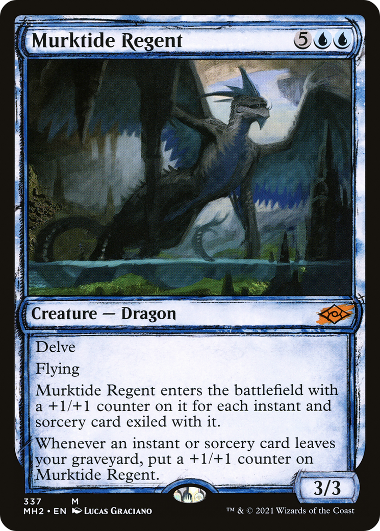 Murktide Regent (Sketch) [Modern Horizons 2]