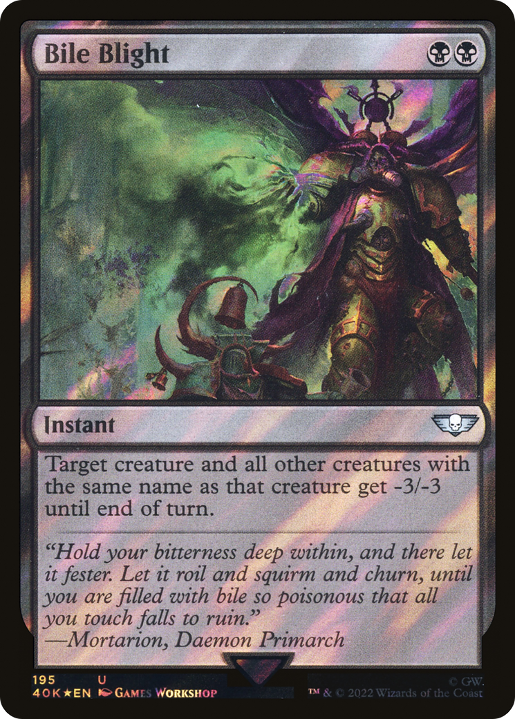 Bile Blight (Surge Foil) [Universes Beyond: Warhammer 40,000]