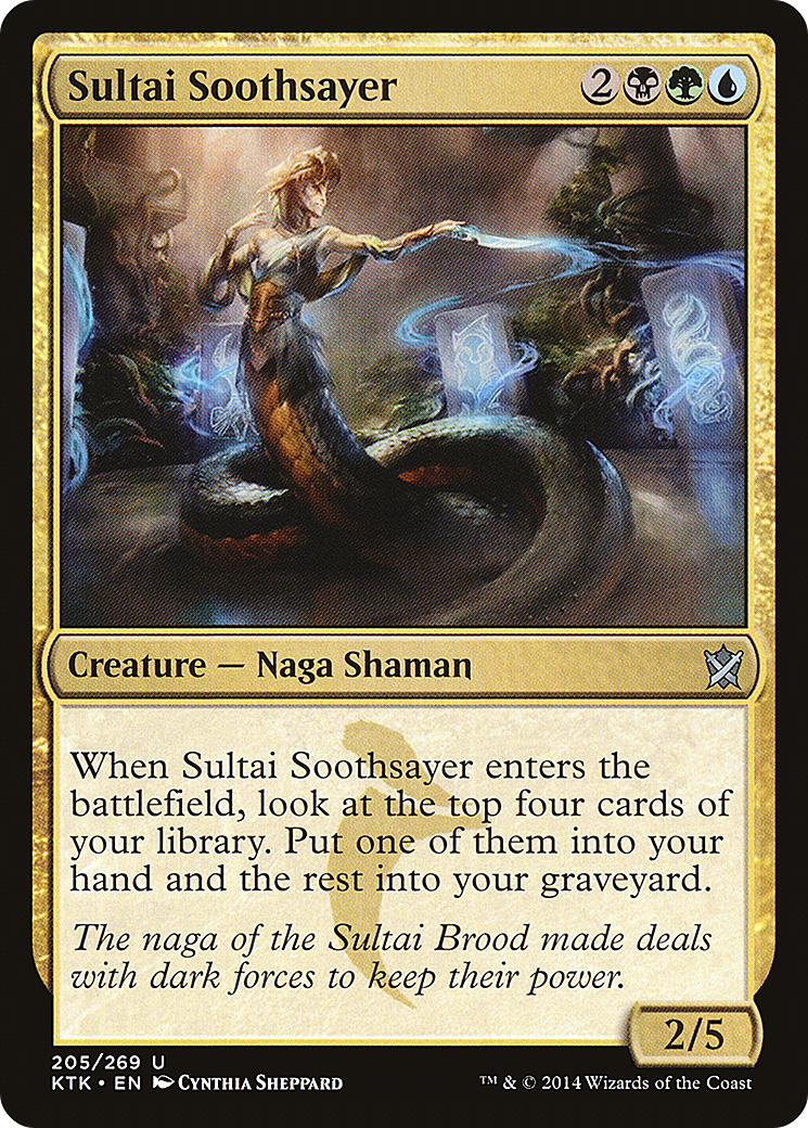 Sultai Soothsayer [Khans of Tarkir]